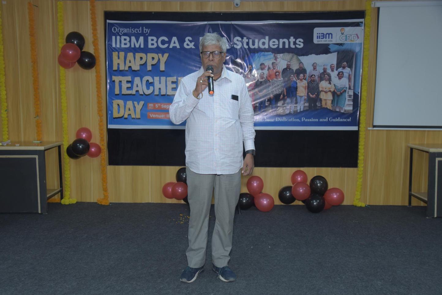 Teacher’s Day Celebration at IIBM – Honouring Educators with Joy and Gratitude